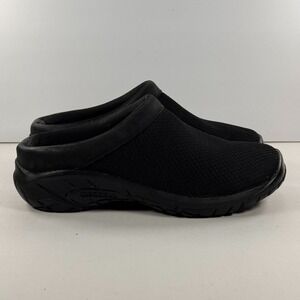 Merrell Encore Breeze 4 Black Mesh Slip On Clogs Mules J000554W Womens 6.5 W